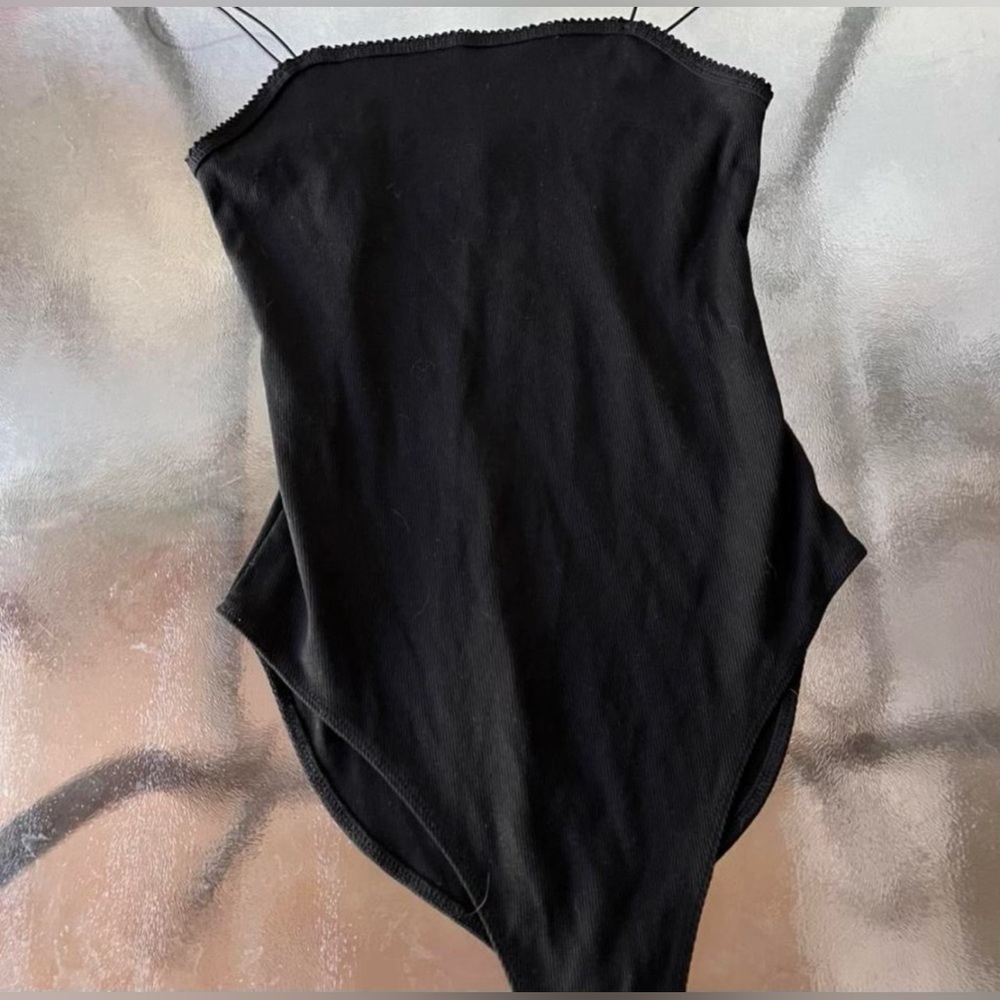black bodysuit
